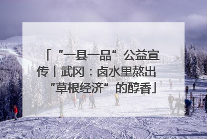 “一县一品”公益宣传丨武冈：卤水里熬出“草根经济”的醇香