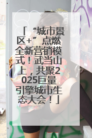 “城市景区+”点燃全新营销模式！武当山上，共聚2025巨量引擎城市生态大会！