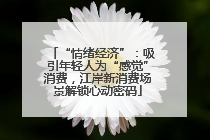 “情绪经济”：吸引年轻人为“感觉”消费，江岸新消费场景解锁心动密码