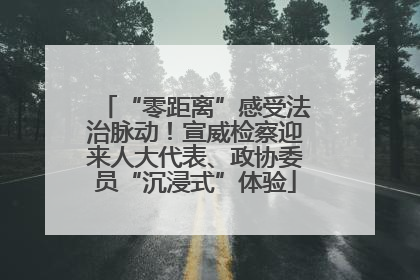 “零距离”感受法治脉动！宣威检察迎来人大代表、政协委员“沉浸式”体验
