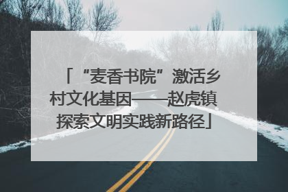 “麦香书院”激活乡村文化基因——赵虎镇探索文明实践新路径