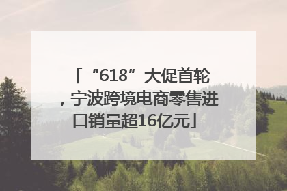 “618”大促首轮，宁波跨境电商零售进口销量超16亿元