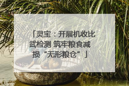 灵宝：开展机收比武检测 筑牢粮食减损“无形粮仓”