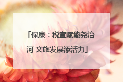 保康：税宣赋能尧治河 文旅发展添活力