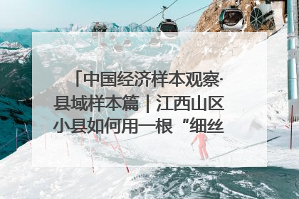 中国经济样本观察·县域样本篇｜江西山区小县如何用一根“细丝”拉出百亿级产业？
