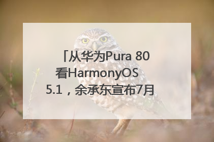 从华为Pura 80看HarmonyOS 5.1，余承东宣布7月迎来首批机型升级
