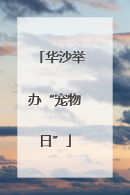华沙举办“宠物日”