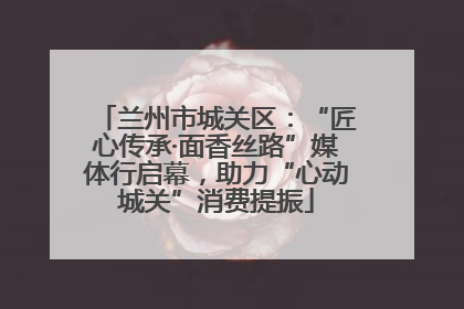 兰州市城关区：“匠心传承·面香丝路”媒体行启幕，助力“心动城关”消费提振