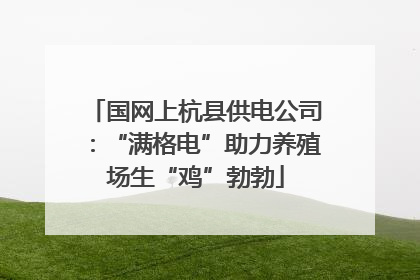 国网上杭县供电公司：“满格电”助力养殖场生“鸡”勃勃