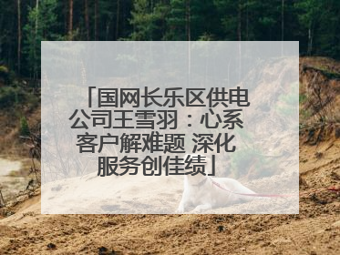 国网长乐区供电公司王雪羽：心系客户解难题 深化服务创佳绩