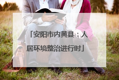 安阳市内黄县：人居环境整治进行时