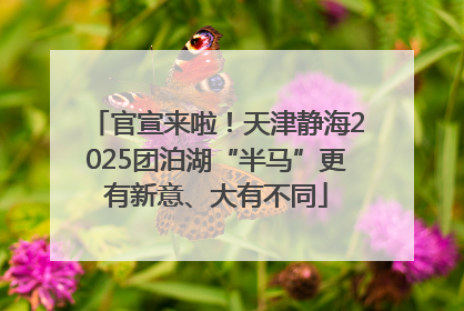 官宣来啦！天津静海2025团泊湖“半马”更有新意、大有不同