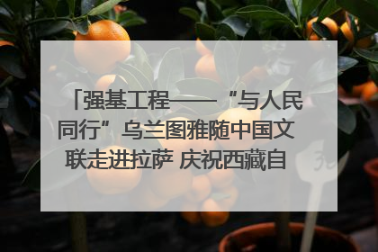 强基工程——“与人民同行”乌兰图雅随中国文联走进拉萨 庆祝西藏自治区成立60周年