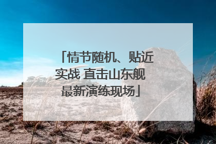 情节随机、贴近实战 直击山东舰最新演练现场