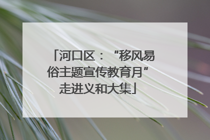 河口区：“移风易俗主题宣传教育月”走进义和大集