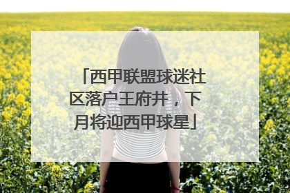 西甲联盟球迷社区落户王府井，下月将迎西甲球星