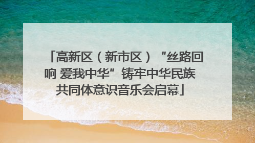 高新区（新市区）“丝路回响 爱我中华”铸牢中华民族共同体意识音乐会启幕