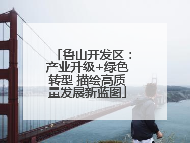 鲁山开发区：产业升级+绿色转型 描绘高质量发展新蓝图