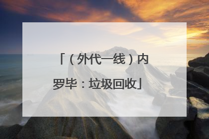 （外代一线）内罗毕：垃圾回收