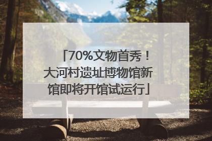 70%文物首秀！大河村遗址博物馆新馆即将开馆试运行